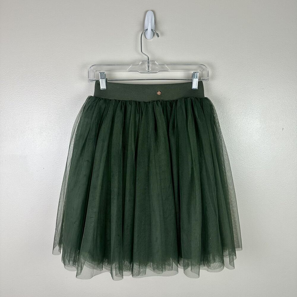 Matilda Jane 435 Adventure Begins Treehouse Green Skirt Tulle Girls Sz 16
